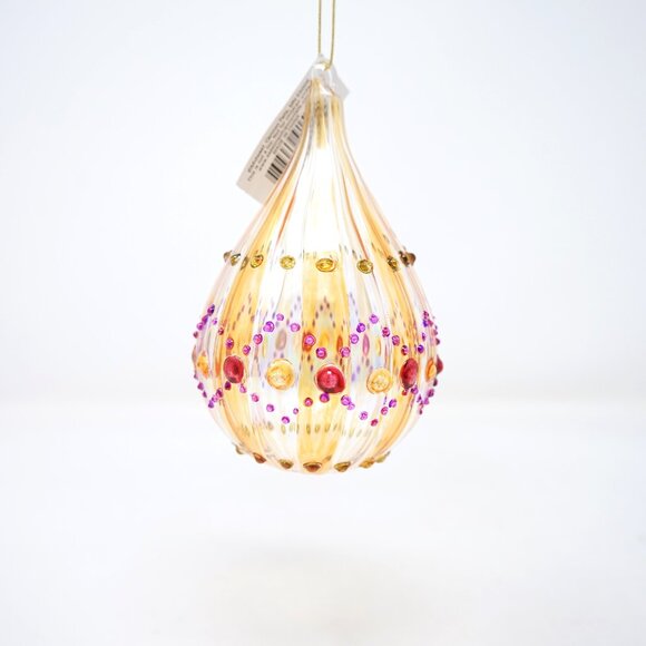 Midwest Seasons Of Cannon Falls Glass Tree Ornament - Picture 1 of 2